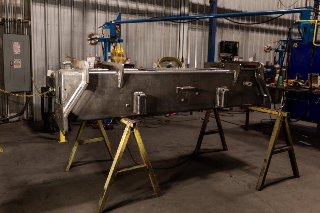 Elliott outrigger housing heavy weldment